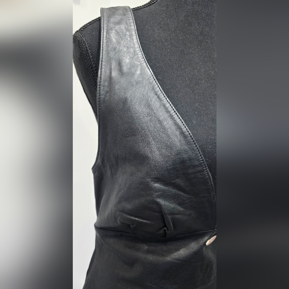 🖤 Harley-Davidson Leather, Sexy Dress, Bike, Moto, Size 10 - Picture 5 of 7